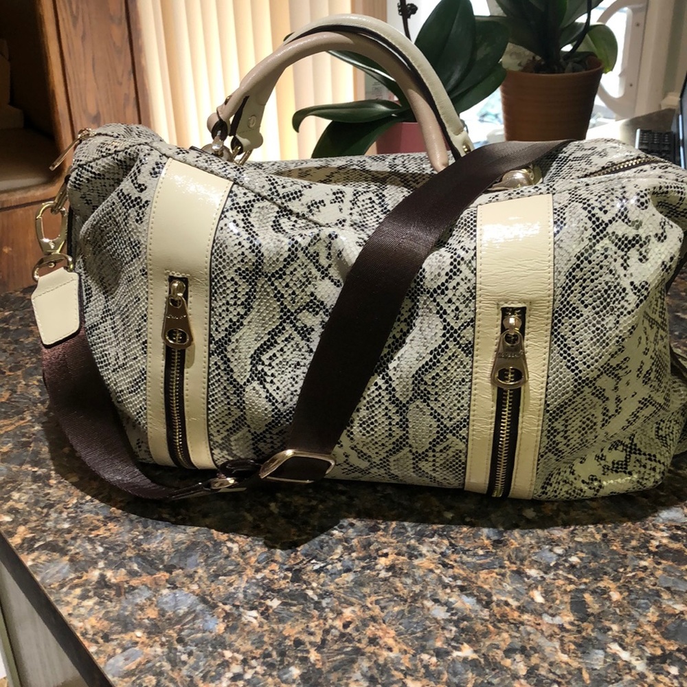 Roxberry Snake skin and Leather Bag